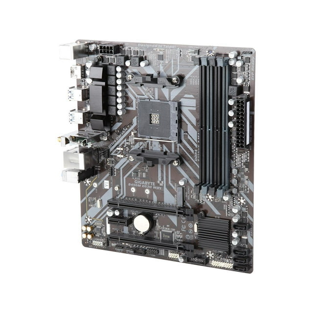 GIGABYTE B450M DS3H WIFI AM4 AMD B450 SATA 6Gb/s Micro ATX AMD Motherboard