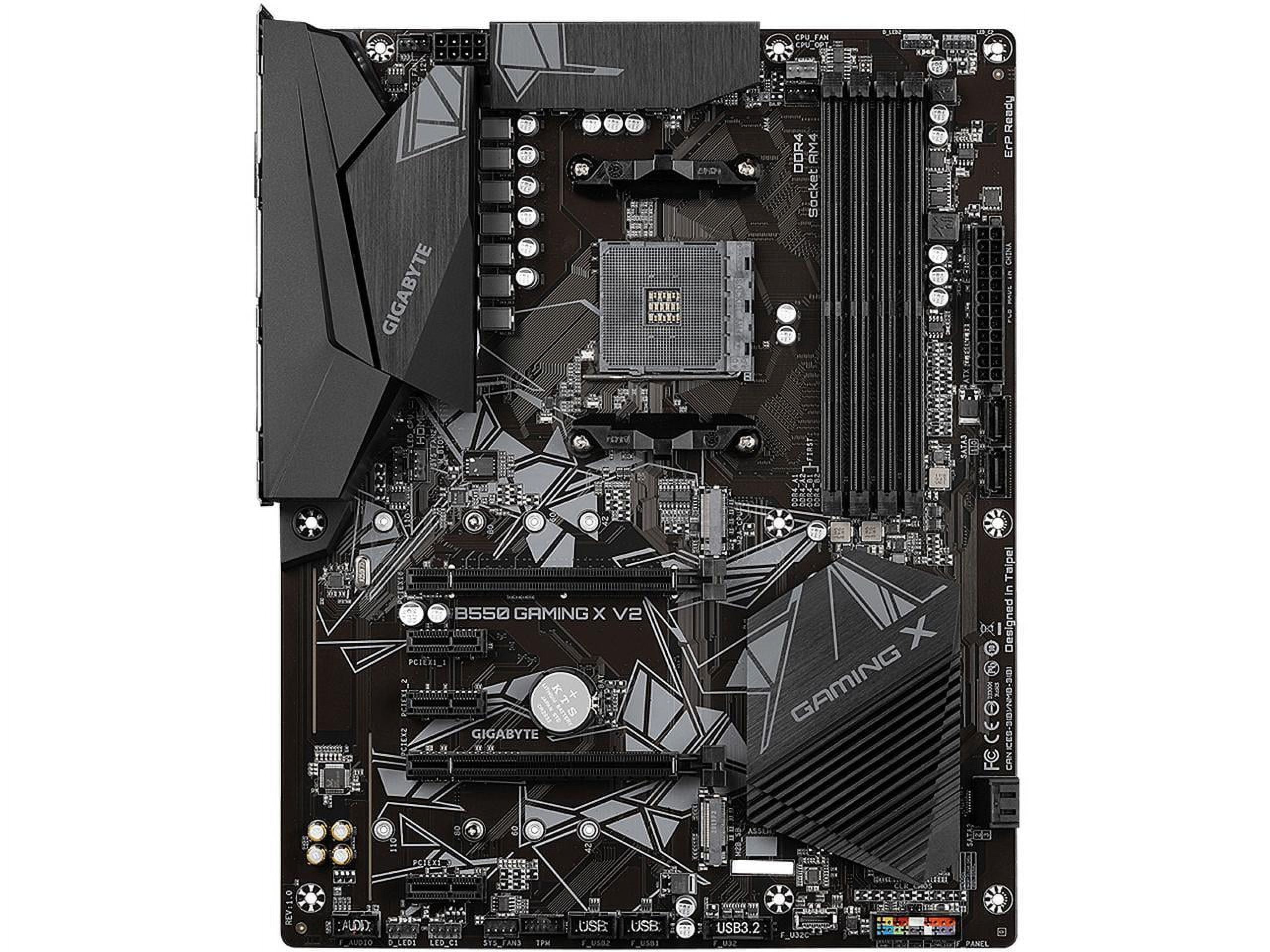 GIGABYTE B550 GAMING X V2 AM4 AMD Ryzen Motherboard, SATA