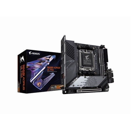Aorus B650I ULTRA Gaming Desktop Motherboard - AMD B650 Chipset - Socket AM5 - Mini ITX (b650iaorusultra)
