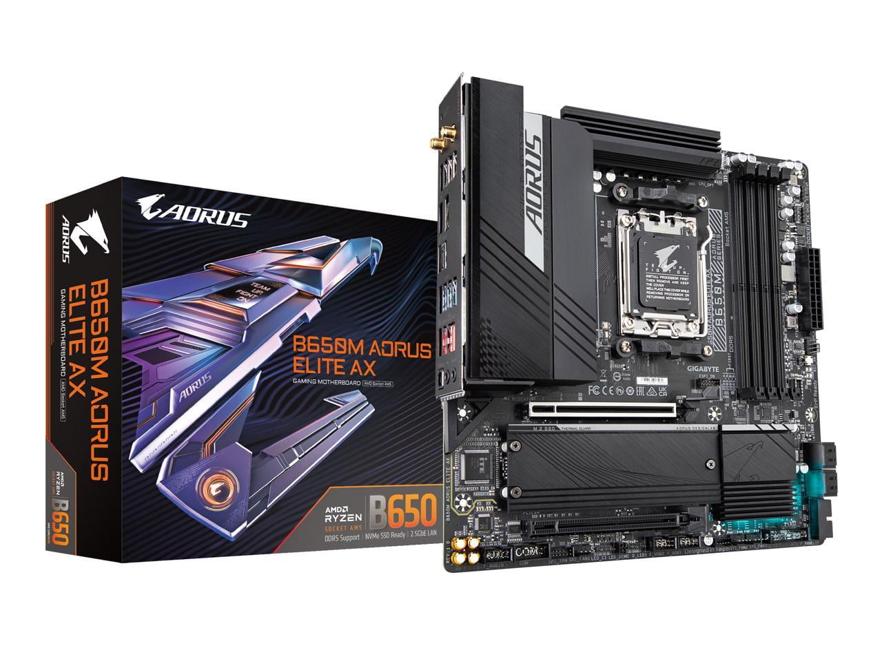 CPU 7800X3D+GIGABYTE B650M AORUS PRO AX AMD Ryzen 7 R7 7800X3D CPU + GA B650M AORUS PRO AX