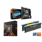NEWEGG Motherboard CPU Memory Combo-B850M EAGLE WIFI6E AMD AM5 Motherboard  Bundle with Ryzen 5 9600X 6-Core 3.9 GHz CPU and Vengeance RGB 16GB 2 x 8GB 288-Pin PC RAM DDR5 6000 Desktop Memory