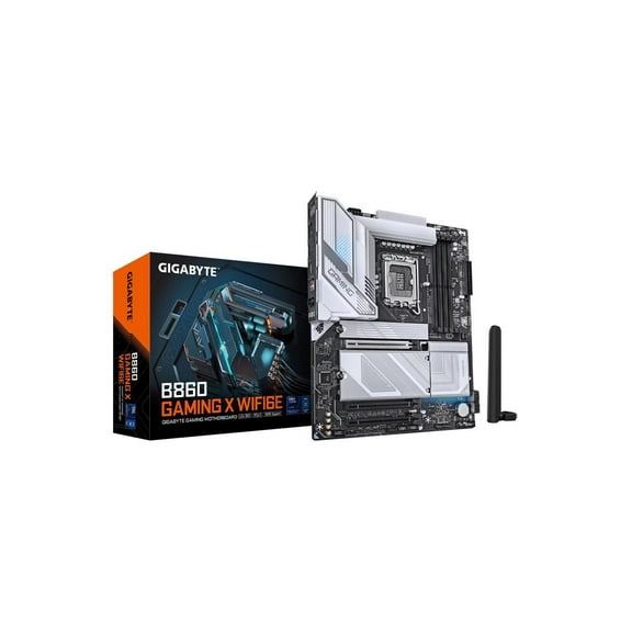Gigabyte Ultra Durable B860 GAMING X WIFI6E Gaming Desktop Motherboard - Intel B860 Chipset - Socket LGA-1851 - ATX (b860gamingxwifi6e)
