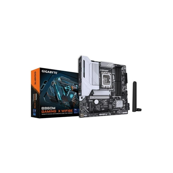 Aorus Ultra Durable B860M GAMING X WIFI6E Gaming Desktop Motherboard - Intel B860 Chipset - Socket LGA-1851 - Micro ATX (b860mgamingxwifi6e)