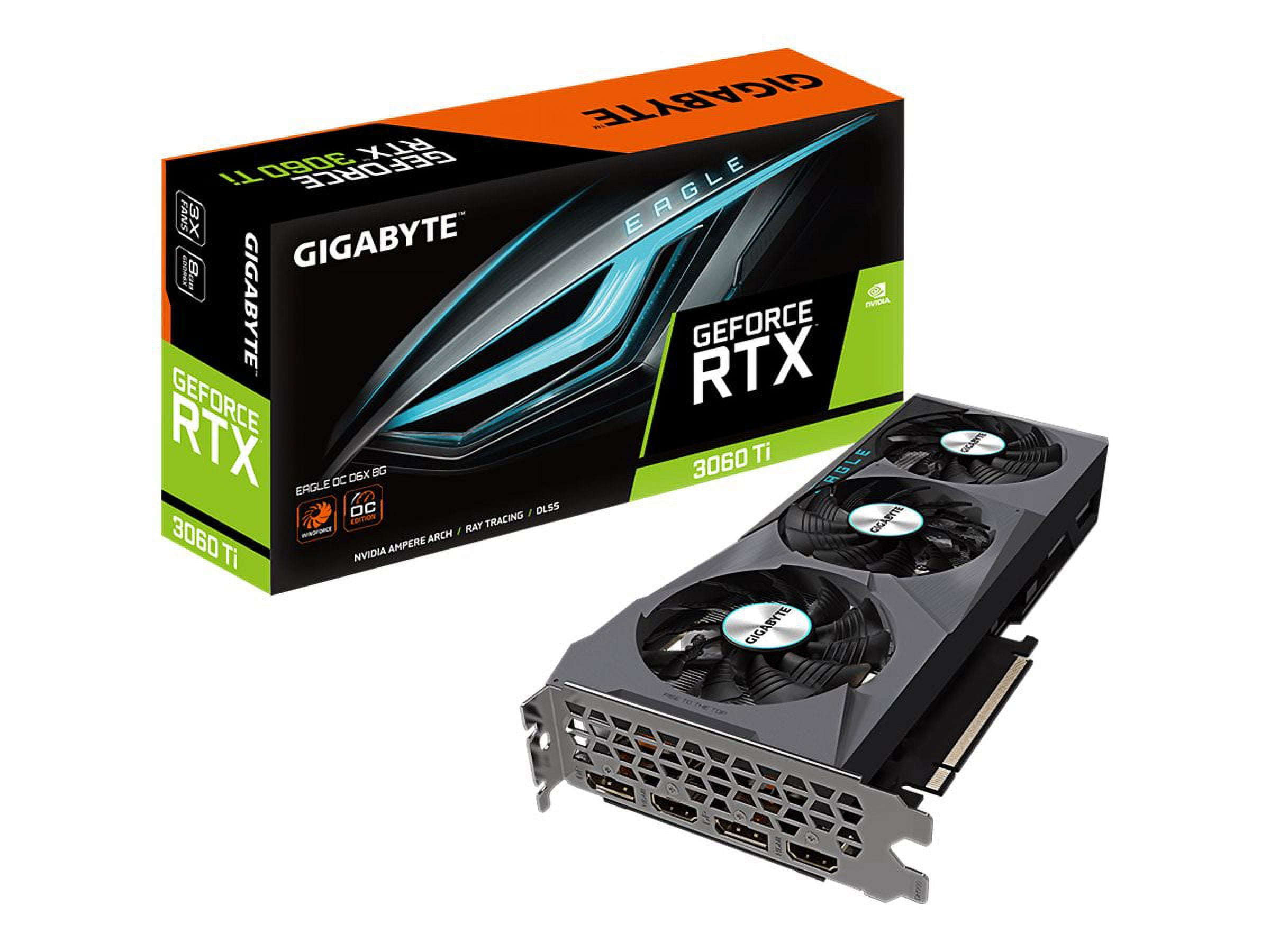 GIGABYTE Eagle GeForce RTX 3060 Ti 8GB GDDR6X Graphics GPU