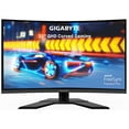 thumbnail image 1 of GIGABYTE - G32QC Advanced - 32" VA Curved Gaming Monitor - QHD 2560x1440 - 165Hz - 1ms MPRT - AMD FreeSync Premium Pro - HDMI, DP, USB-A - Height Adjustable - Black, 1 of 4