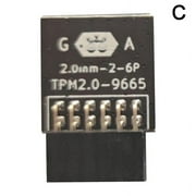 GIGABYTE GC-TPM2.0_S 2.0 TPM Module 12 Pin 12-1 LPC Trusted Platform TPM New X5S5