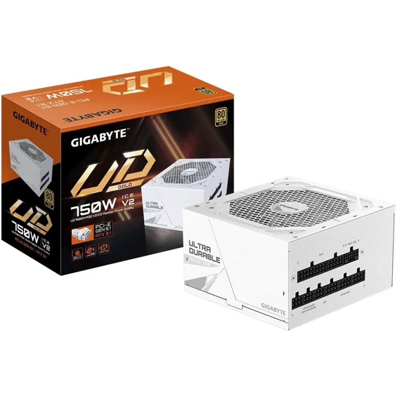 GIGABYTE GP-UD750GM PG5 ICE 750 W 80 PLUS GOLD Certified Active PFC Power Supply