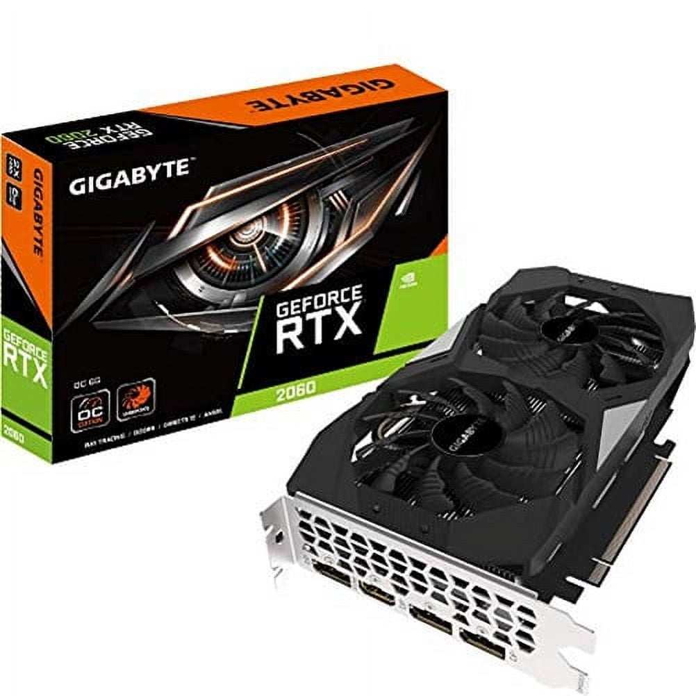 GIGABYTE GeForce RTX 2060 OC GG Graphics Card - 2X Windforce Fans - 6GB 192-bit GDDR6 - Gv-N2060OC-6GD REV2.0 Video Card