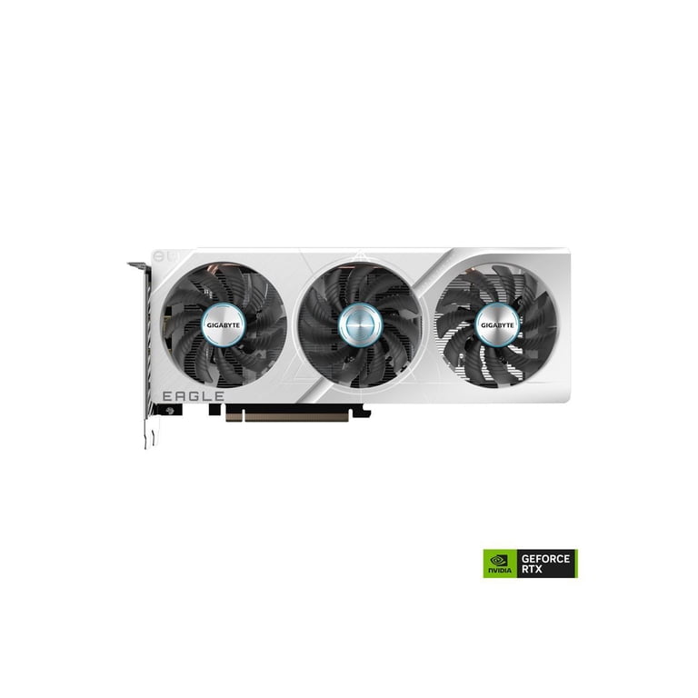 GIGABYTE GeForce RTX 4060 EAGLE OC ICE 8G Graphics Card, 3x