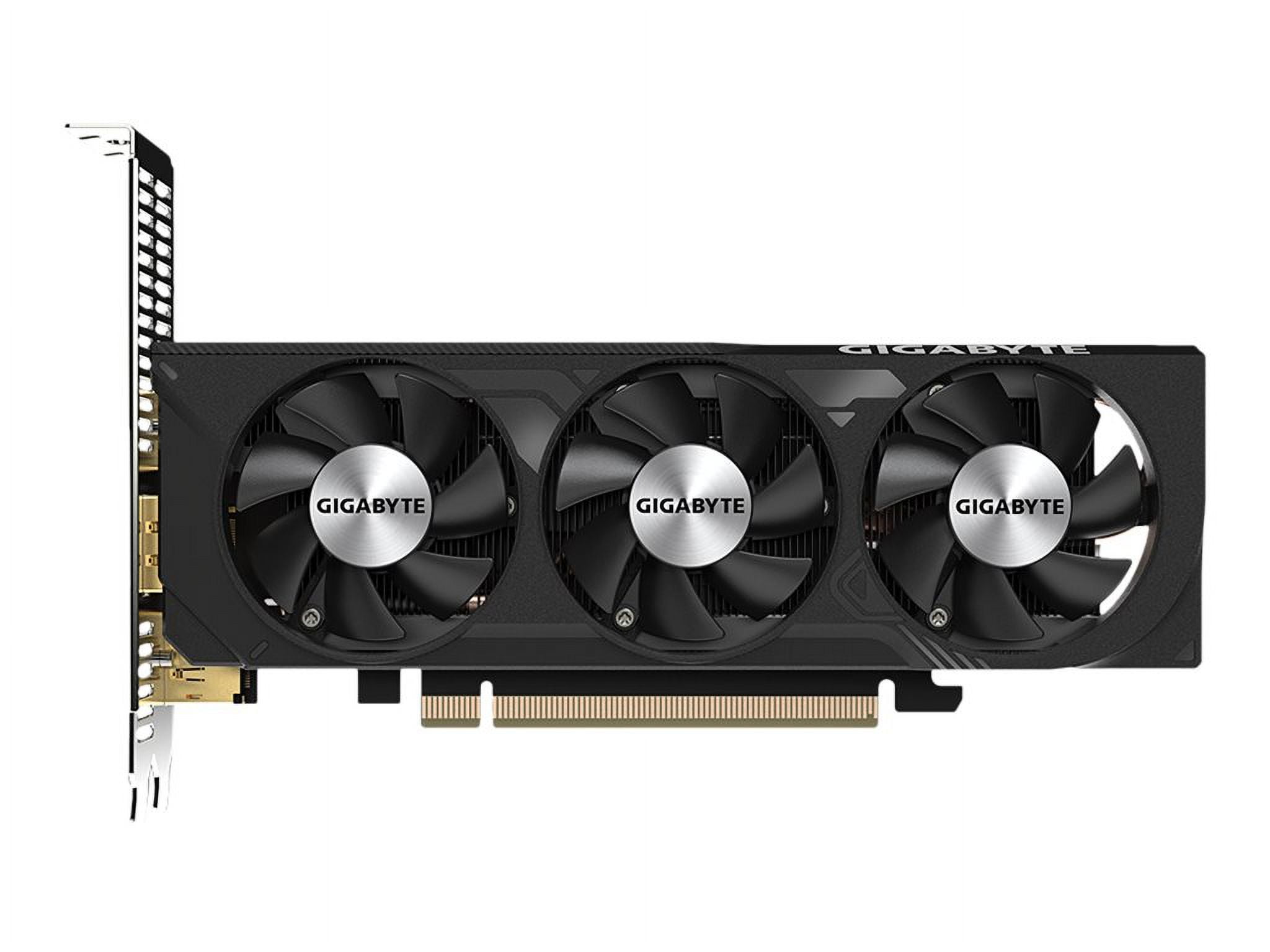 GIGABYTE GeForce RTX 4060 OC 8GB Low Profile GPU, 3x