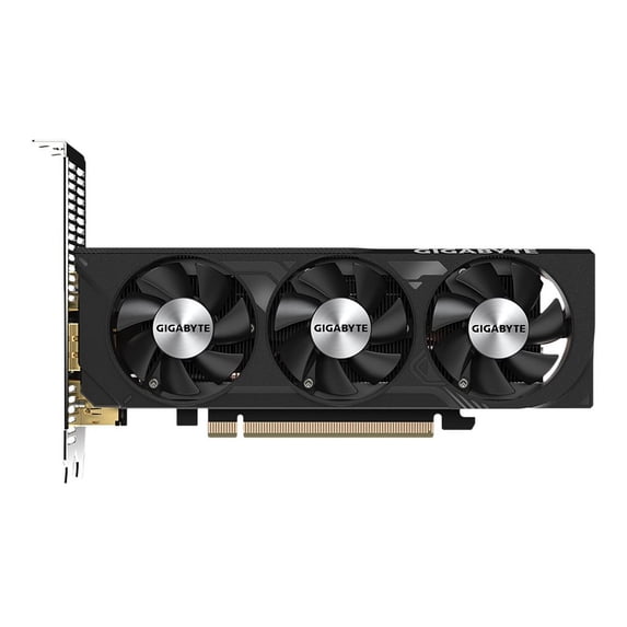 GIGABYTE GeForce RTX 4060 OC Low Profile 8G Graphics Card, 3X WINDFORCE Fans, 8GB 128-bit GDDR6, GV-N4060OC-8GL Video Card