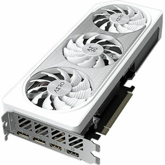 GIGABYTE GeForce RTX 4060 Ti AERO OC 8G Graphics Card, 3x WINDFORCE Fans, 8GB 128-bit GDDR6, GV-N406TAERO OC-8GD Video Card