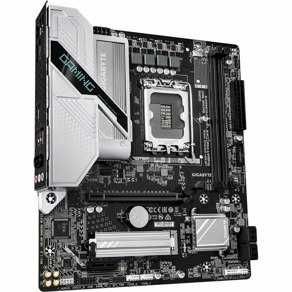 GIGABYTE Ultra Durable H810M GAMING WIFI6 Gaming Desktop Motherboard, Intel H810 Chipset, Socket LGA-1851, Micro ATX