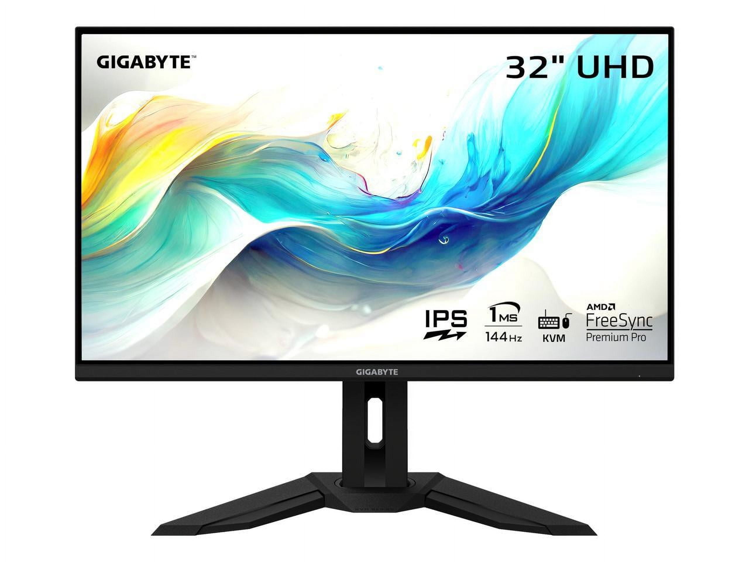"GIGABYTE M32U 32"" UHD IPS Gaming Monitor - 144Hz, 1ms, FreeSync Pro ...