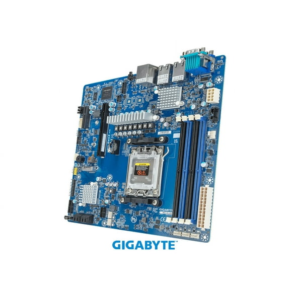 GIGABYTE MC13-LE1 Micro ATX Server Motherboard, AMD Ryzen 7000 Series Processors, AM5, AMD B650E..