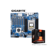 GIGABYTE MC62-G40 AMD Ryzen Threadripper PRO Workstation Board with AMD Threadropper Pro 5965WX Bundle Deal,24-core, 48-Thread, Processor Integrated by GIGABYTE