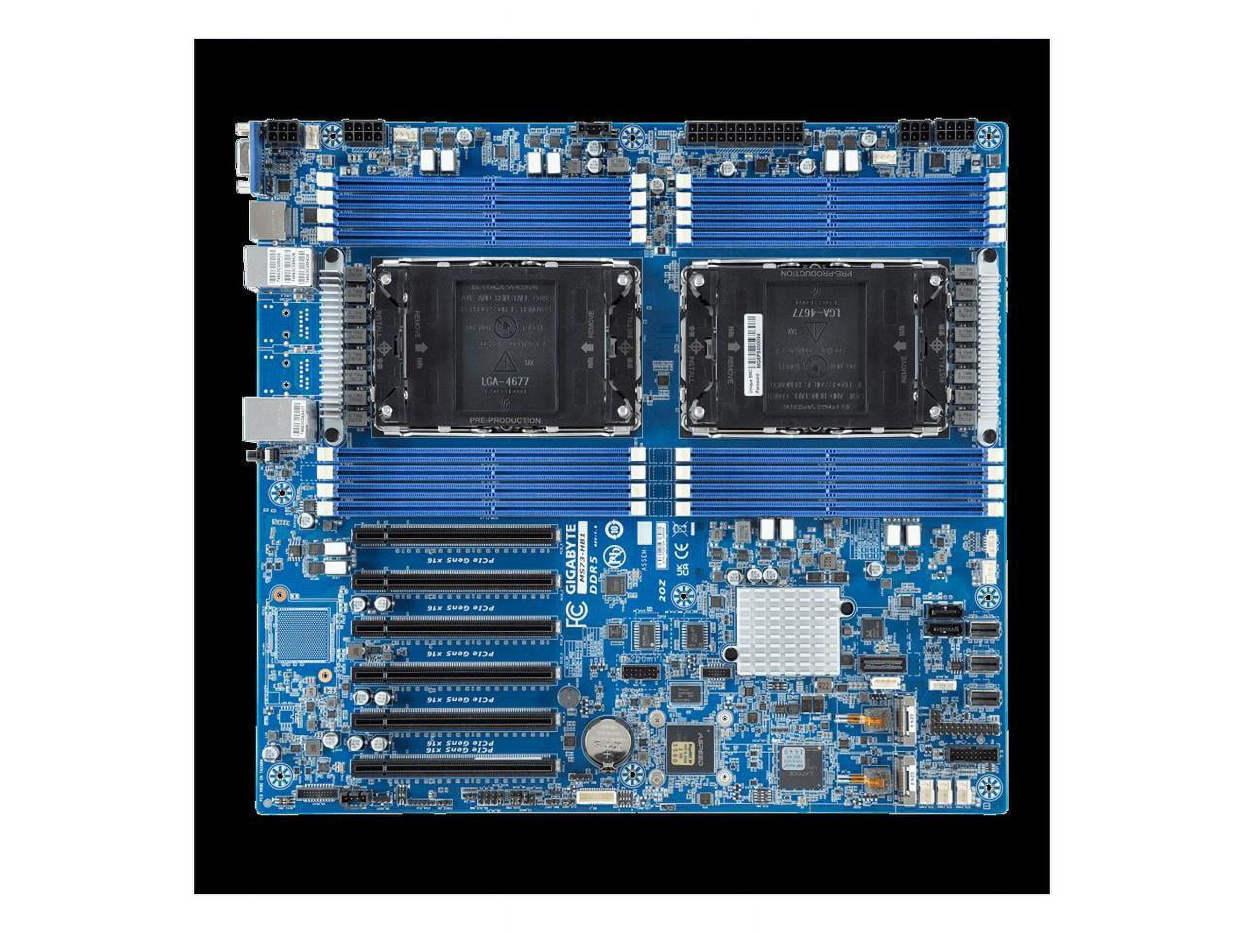 GIGABYTE MS73-HB1 Server Motherboard Socket E LGA 4677 4th