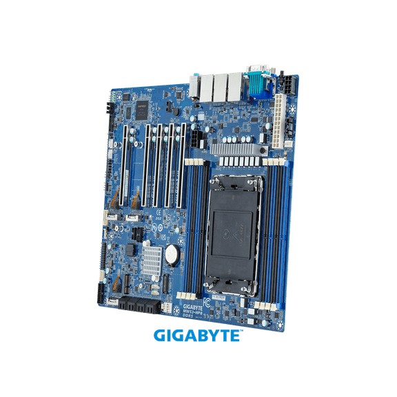 GIGABYTE MW53-HP0 Intel Xeon W Workstation Motherboard Board, Single processor, LGA 4677, Intel W790 Chipset.