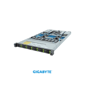 GIGABYTE R183-S96-AAV1 Rack Server - 5th/4th Gen Intel Xeon Scalable - 1U DP 12-Bay Gen5 NVMe/SATA/SAS-4 Titanium