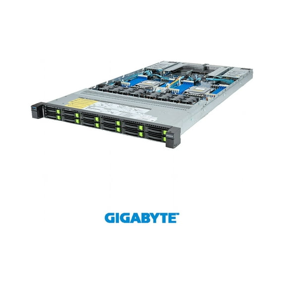 GIGABYTE R183-Z92-AAD1 Rack Server - AMD EPYC™ 9004 - 1U DP 12-Bay NVMe/SATA/SAS