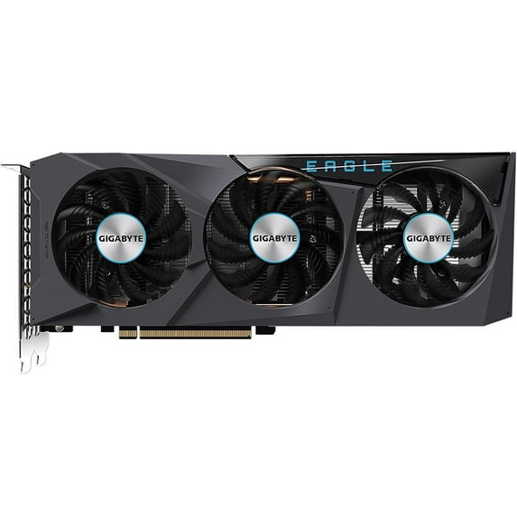 GIGABYTE Radeon RX 6600 EAGLE 8G Graphics Card, WINDFORCE 3X Cooling System, 8GB 128-bit GDDR6, GV-R66EAGLE-8GD Video Card
