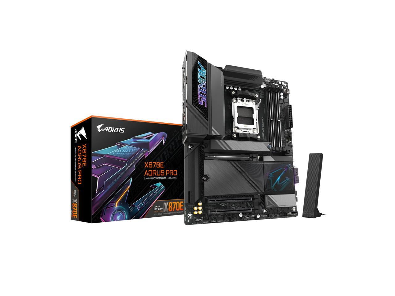 Aorus X870E PRO Gaming Desktop Motherboard - AMD X870E Chipset - Socket AM5 - ATX (x870eaoruspro)