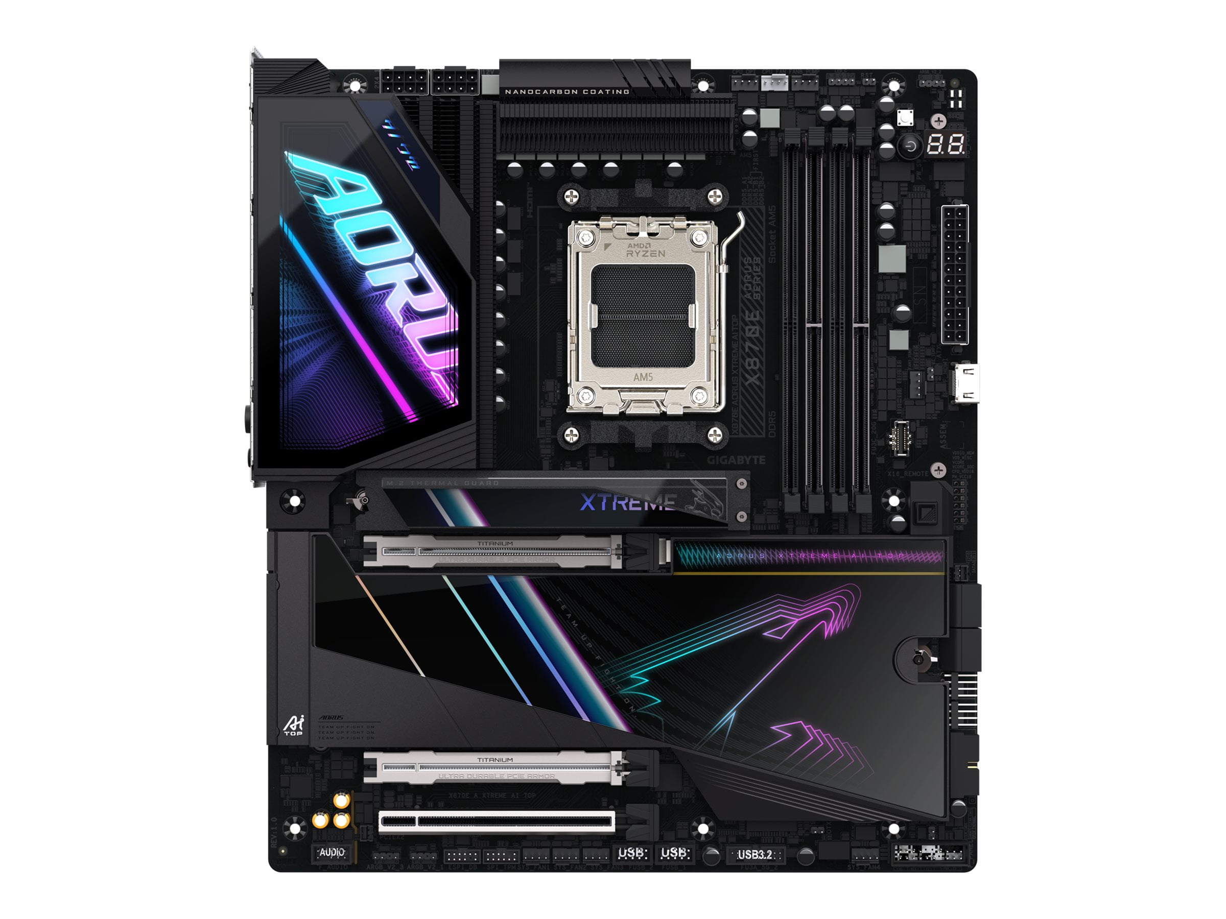 Aorus Ultra Durable X870E AORUS XTREME AI TOP Gaming Desktop