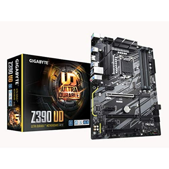 GIGABYTE Z390 UD (Intel LGA1151/Z390/ATX/M.2/Realtek ALC887/Realtek 8118 Gaming LAN/HDMI/Motherboard)