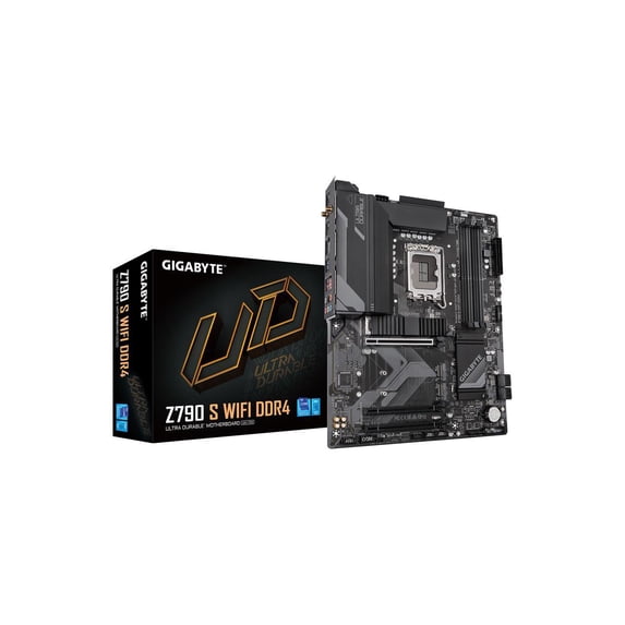Gigabyte Ultra Durable Z790 S WIFI DDR4 Gaming Desktop Motherboard - Intel Z790 Chipset - Socket LGA-1700 - ATX (z790swifiddr4)