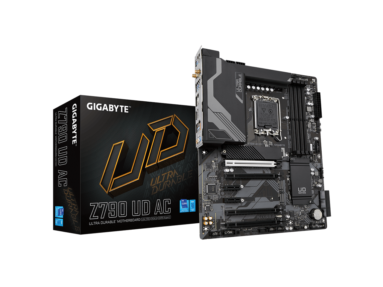 Gigabyte Z790 UD AC Gaming Desktop Motherboard - Intel Z790 Chipset - Socket LGA-1700 - ATX (z790udac)