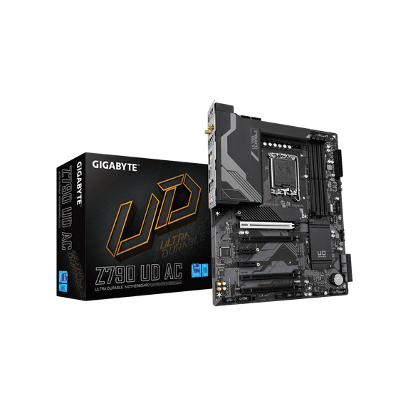 Gigabyte Z790 UD AC Gaming Desktop Motherboard - Intel Z790 Chipset - Socket LGA-1700 - ATX (z790udac)