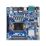 GIGAIPC mITX-H610A Mini ITX Server Motherboard with Intel H610 Chipset, support 14th/13th/12th Generation Intel Core Processors, Dual channel DDR4 memory, PCIe, 2 x COM, 8 x USB, 2 x SATA 6Gb/s