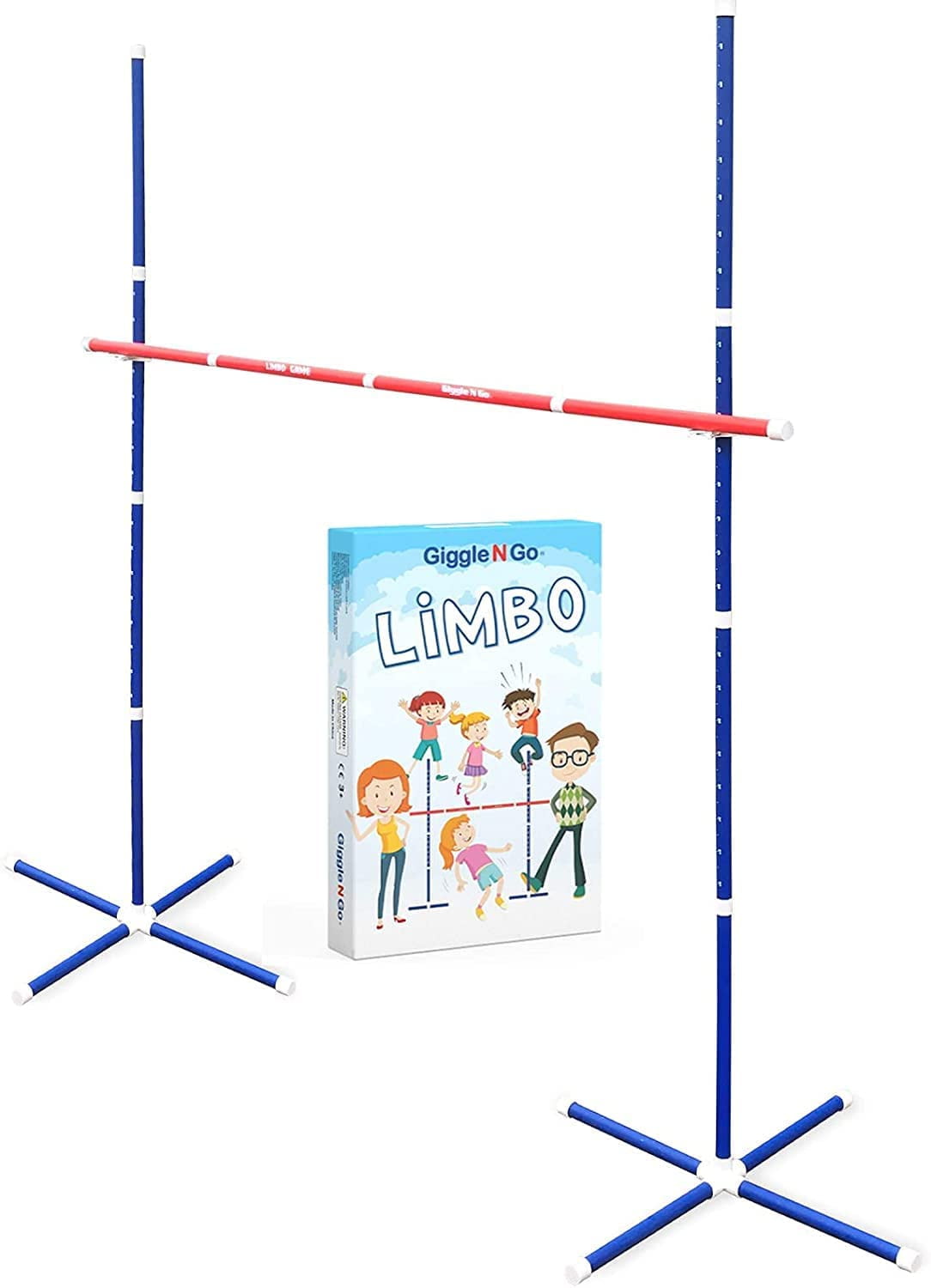 GIGGLE N GO Limbo Outdoor Games for Adults and Family, Backyard Game
