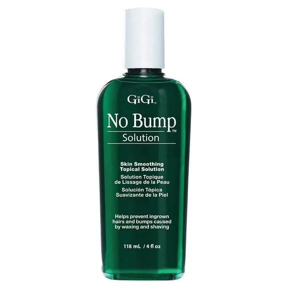 GIGI No Bump Aftershave Topical Solution for Razor Bump and Ingrown Hair, 4 fl oz
