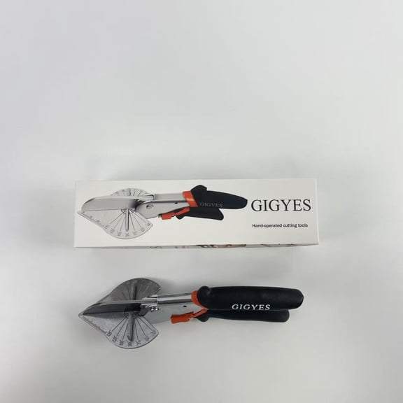 GIGYES Hand-operated cutting tools,Miter Shears, Multifunctional Trunking Shears for Angular Cutting of Moulding and Trim, Adjustable at 45 to 135 Degree
