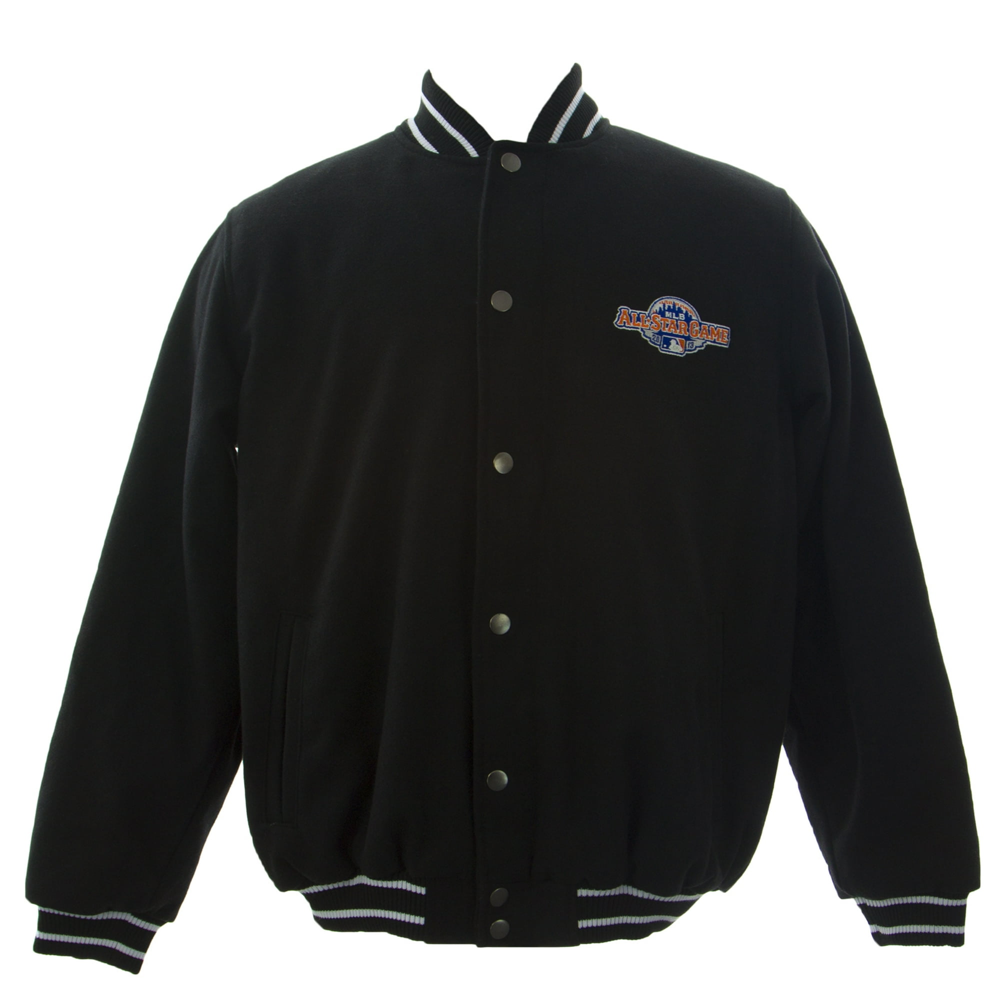 GIII Men's 2013 MLB All Star Game Varsity Jacket Sz Medium Black
