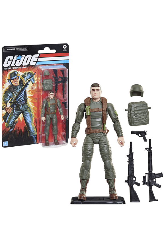 Classified Series Retro Cardback Robert "Grunt" Graves, 6 Inch Action Figure