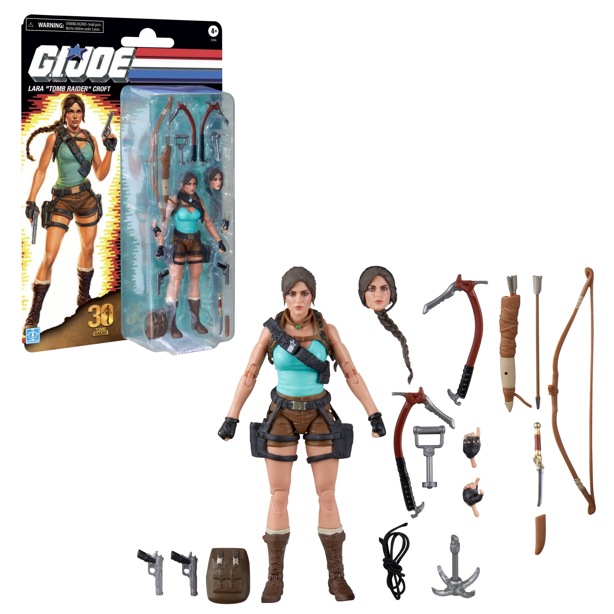 G.I. Joe Classified Series Retro Cardback Collaborative Lara Croft