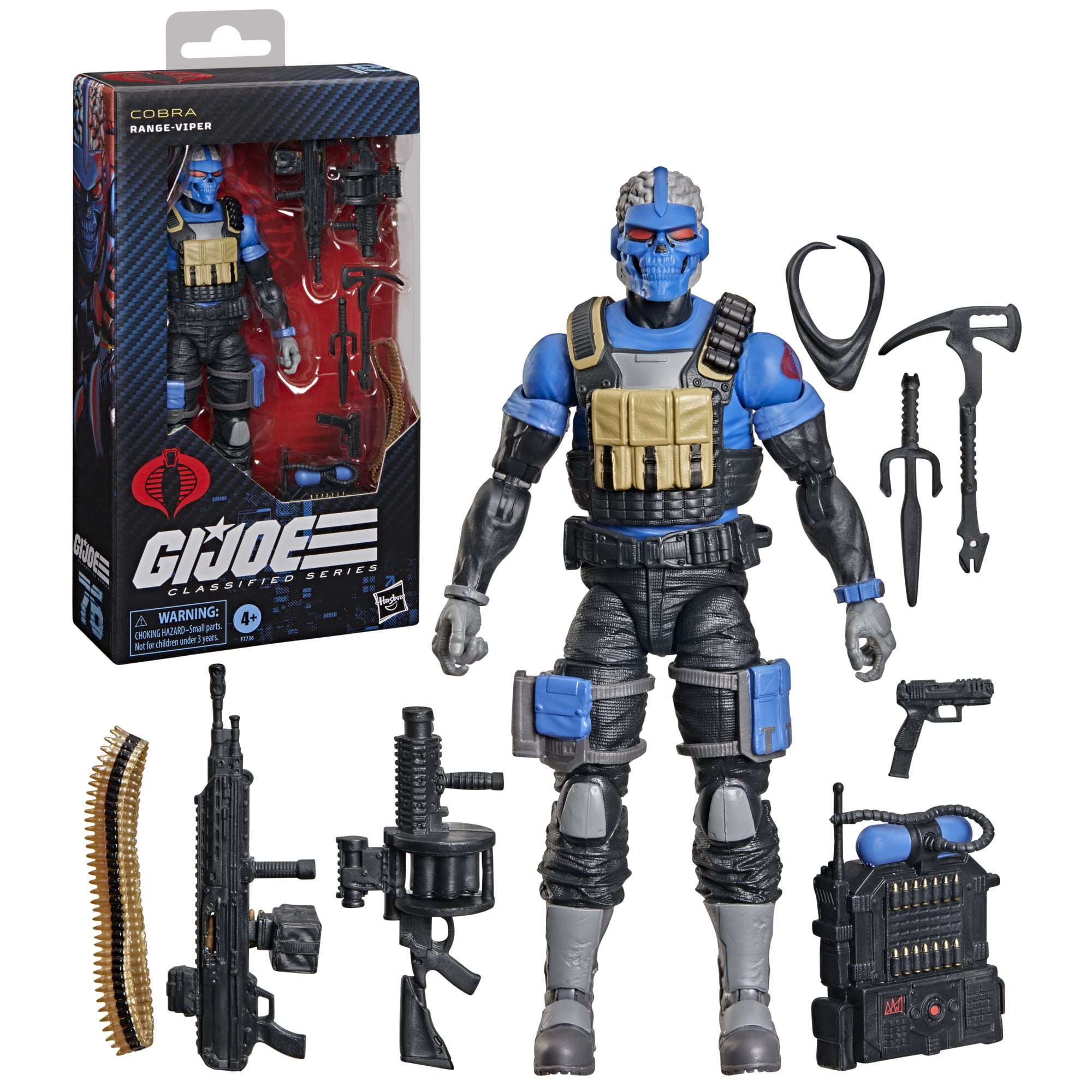 G.I. Joe Classified Series 76, Range-Viper, 6 Inch Action Figure