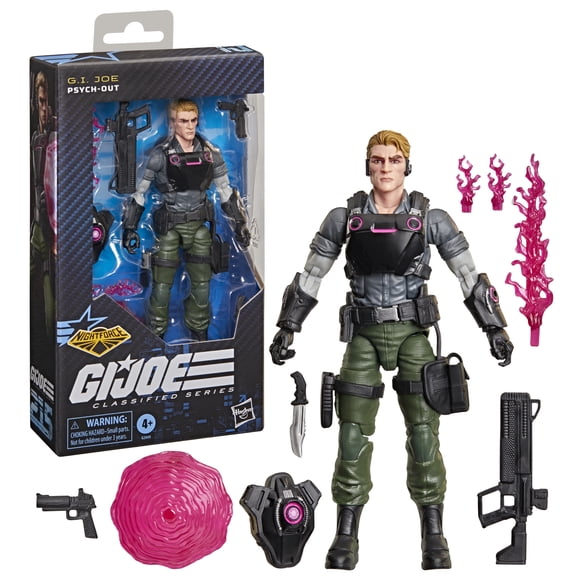 G.I. Joe Classified Series 215 Night Force Psych-Out 6 inch Action Figure