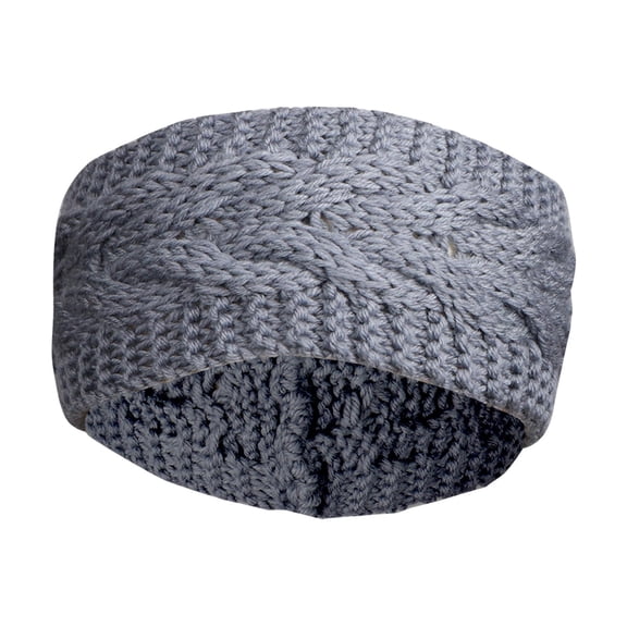 GIJNRIUIUA Under $5 Sweat Bands Headbands Men Sales Today Solid Knitting Empty Top Pullover Hat Hair Band Autumn and Winter Warm European and Temperament Hair Band Headdress