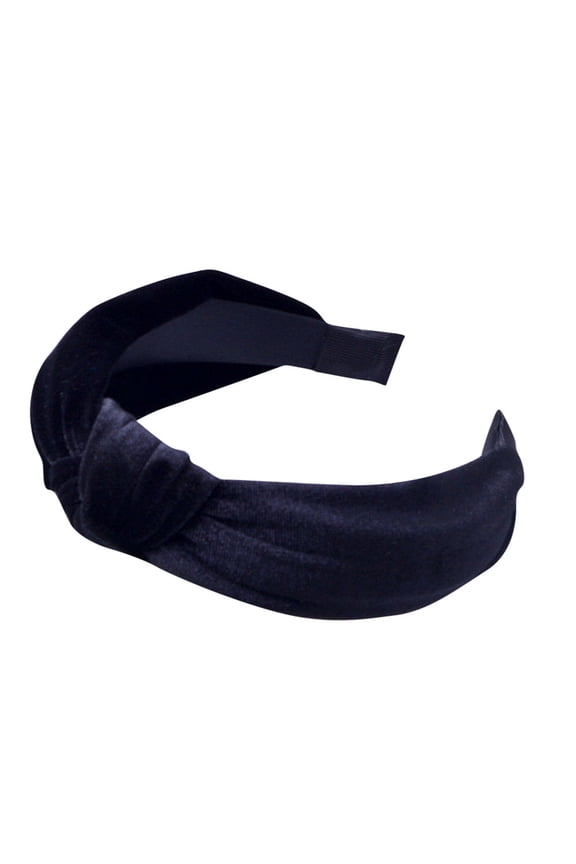 Under $5 Cloth Headbands for Women Summer Sales Women's Headband Cross Hair Band Wide Side Velvet Solid Color Exotic Hairband