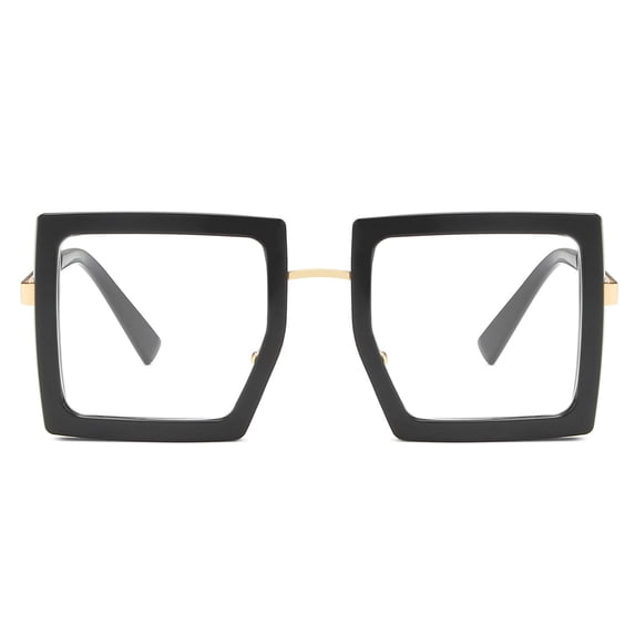 GIJNRIUIUA Under $5 Glasses, Eye Glasses, Blue Light Readers, Computer Readers, Lightweight Reader Eyeglasses Black Frame