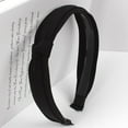 thumbnail image 1 of GIJNRIUIUA Under $5 Headbands for Women Sales 2026 Womens Headband Point Hairband Bow Tie Velvet Wide-Brimm Headwrap Hair Band, 1 of 2