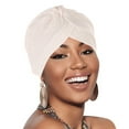 thumbnail image 1 of GIJNRIUIUA Under $5 Solid Color Hijab Sales 2026 Women Ethnic Bohemian Hair Cover Wrap Turban Headwear Turban Cap for Women Cancer Head Hat Cap, 1 of 4