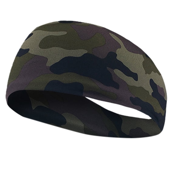 GIJNRIUIUA Under $5 Yoga Workout Head Bands Hot Sales Unisex Sweat Wicking Hair Bands for Sports Fitness Yoga Running Elastic Headband