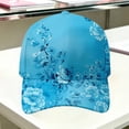 thumbnail image 1 of GIJNRIUIUA Womens Hats Under $5 Sales Today Floral Print Vintage Washed Baseball Cap for Women Colorful Flower Pattern Hat Adjustable Lightweight Casual Fashion Sun Hat Blue Visors One Size, 1 of 6