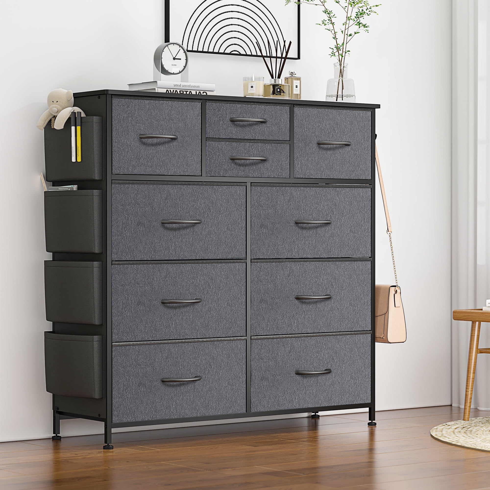 Grey dressers for bedroom deals