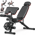 thumbnail image 1 of GIKPAL 10 Positions Adjustable Weight Bench Workout Bench for Home Gym,Olympic Weight Bench Press for Full Body Strength Training,Support up to 900lbs, 1 of 10