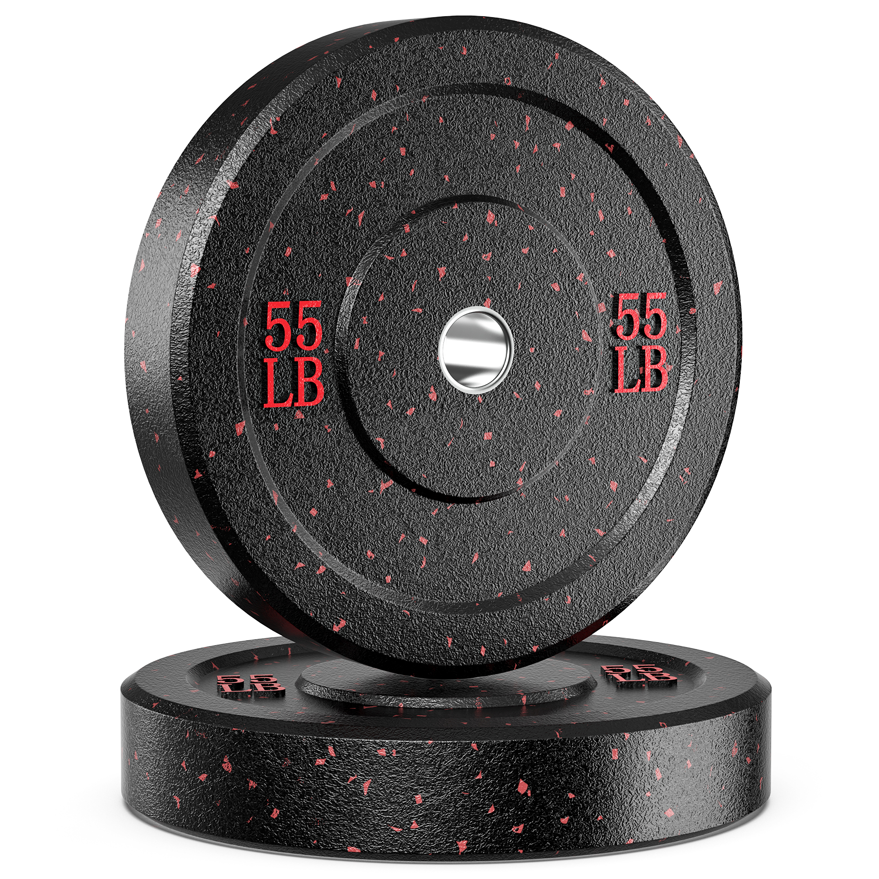 GIKPAL 110lb 2 inch Olympic Bumper Plates 10lb To 55lb Weights High GIKPAL 110lb 2 inch Olympic Bumper Plates 10lb To 55lb Weights High